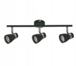 LAMPA SUFITOWA listwa spotlight DEZ 3xGU10 czarna