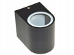 Lampa elewacyjna kinkiet GU10 czarny FORTI
