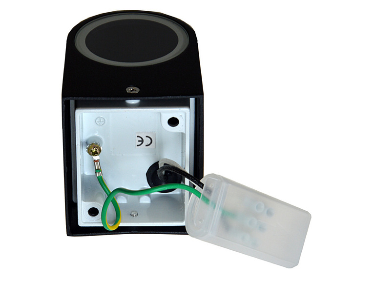 Lampa elewacyjna kinkiet GU10 czarny FORTI (2)