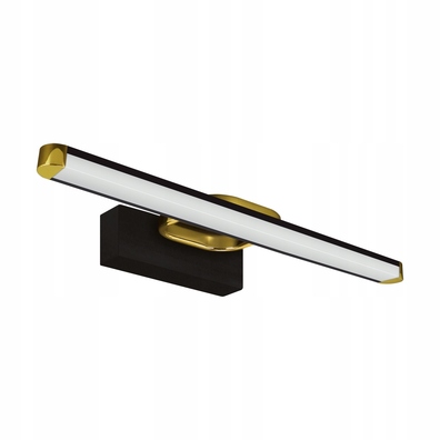 Kinkiet nad lustro PRYMUS LED 7W BLACK ZŁOTY