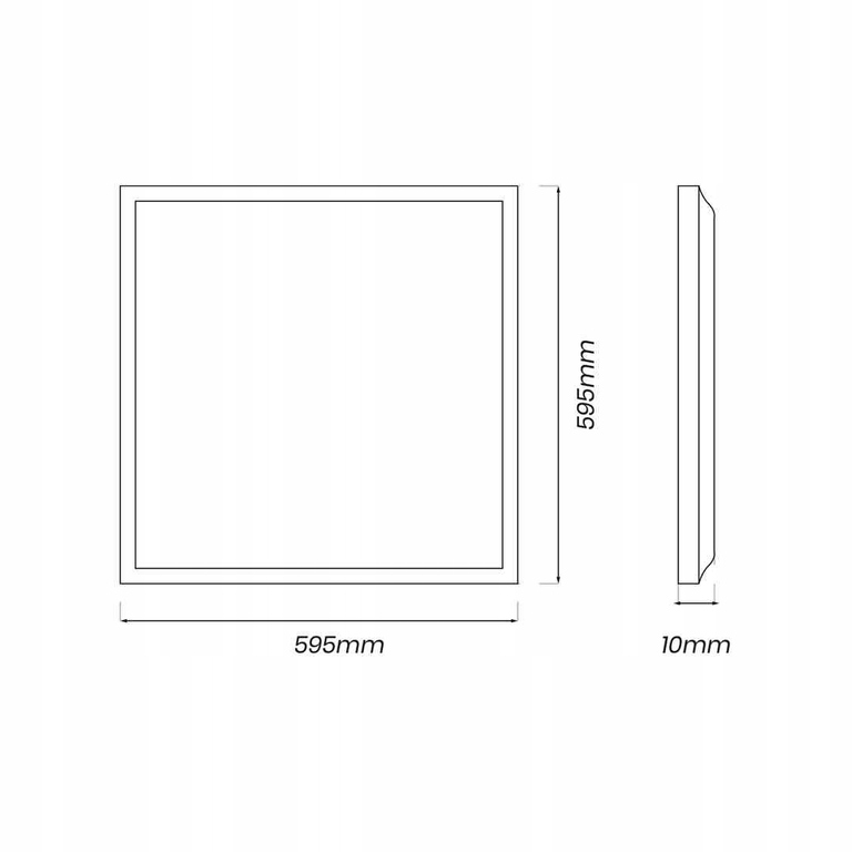 Panel Led 60x60 slim 48w 4000k 5760lm (6)