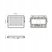 Halogen lampa Solarna Led biały zimny 1300lm 100 W (5)