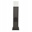 Lampa ogrodowa NEW YORK 44 cm gniazdo 230v grafit