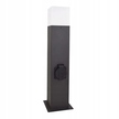 Lampa ogrodowa NEW YORK 44 cm gniazdo 230v grafit (8)