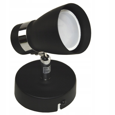 Kinkiet Lampa spotlight Dez 1xGU10 czarna