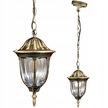 Lampa ogrodowa wisząca zwis FLORENCJA patyna