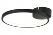 Lampa Plafon LED KOŁO CZARNY MAT 634601-02