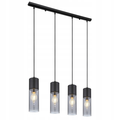 Lampa Zwis Tuba CZARNY MAT ANNIKA 4