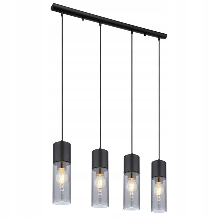 Lampa Zwis Tuba CZARNY MAT ANNIKA 4