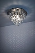 Lampa plafon LONDON CRYSTAL 3 kryształki 38cm (2)