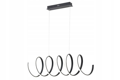Lampa wisząca Reality RIBBON LED 40w CZARNA