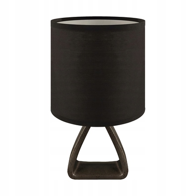 LAMPKA NOCNA ATENA E14 A BLACK CERAMICZNA