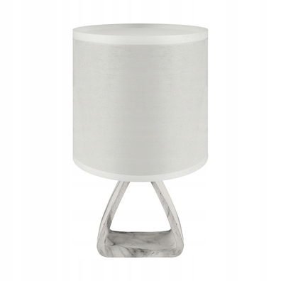 LAMPKA NOCNA ATENA E14 A WHITE CERAMICZNA