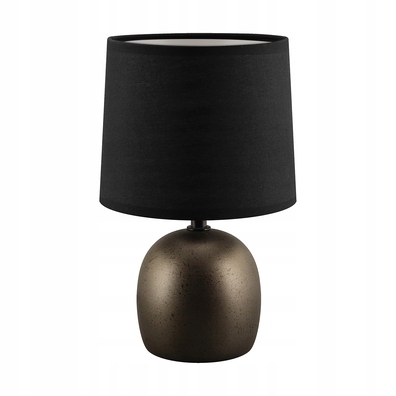 LAMPKA NOCNA ATENA E14 C BLACK CERAMICZNA
