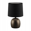 LAMPKA NOCNA ATENA E14 C BLACK CERAMICZNA