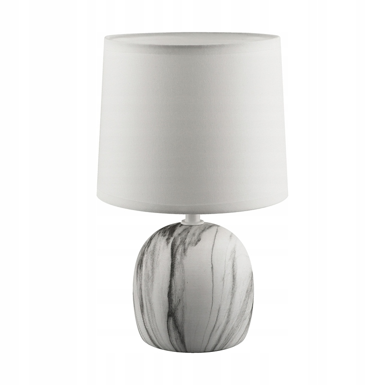 LAMPKA NOCNA ATENA E14 C WHITE CERAMICZNA (1)