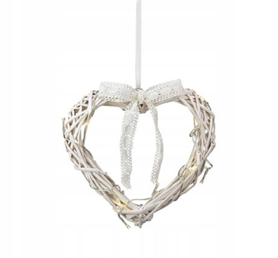 Ozdoba Serce LED 25cm MARKSLOJD 703101