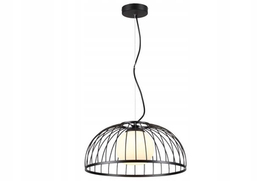 Lampa wisząca ZWIS POJEDYŃCZA SOLARIO CZARNA E27