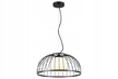 Lampa wisząca ZWIS POJEDYŃCZA SOLARIO CZARNA E27