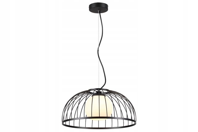 Lampa wisząca ZWIS POJEDYŃCZA SOLARIO CZARNA E27
