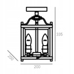 Plafon Cosmo Light C03929CH 20 chrom (2)