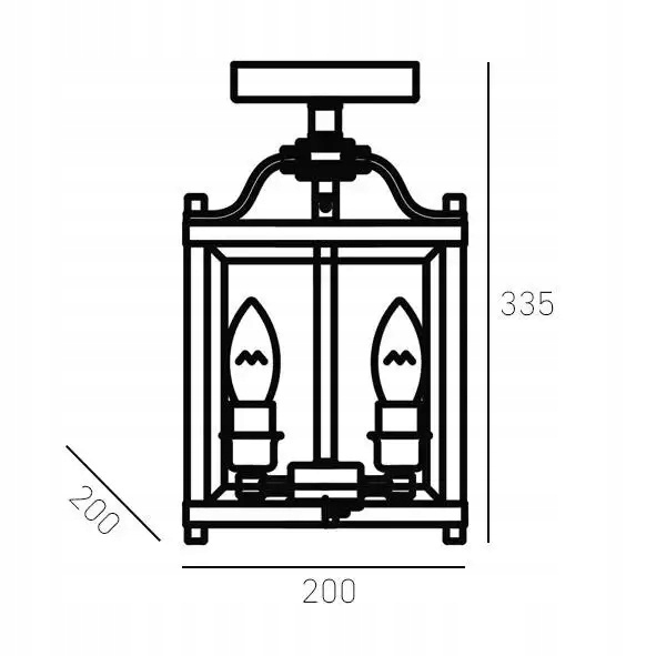 Plafon Cosmo Light C03929CH 20 chrom (2)