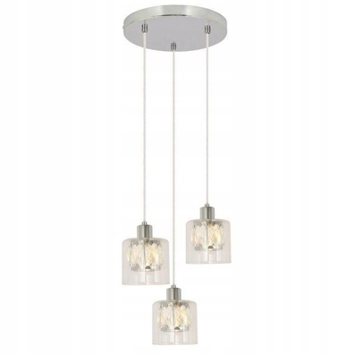 Lampa wisząca Reality Elmo chrom 3xE14