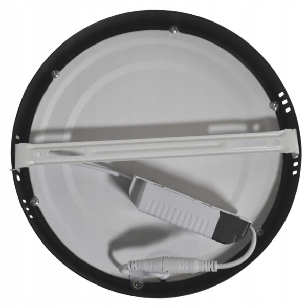 Plafon LED PANEL CZARNY 24W 4000K 230V IP20 (2)