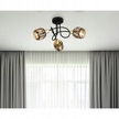 LAMPA SUFITOWA LISTWA 3 INDIANA złoty kryształki (2)
