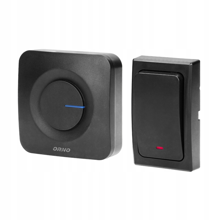 Dzwonek bezprzewodowe Orno Bezbateryjny IP44 200m (3)