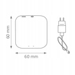 Bramka centralka Wi-Fi SMART ZIGBEE TUYAsmart (3)