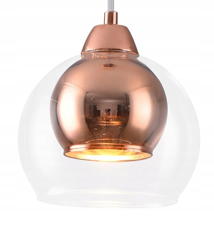 Lampa wisząca CLARA różowe złoto 1pł. 337501-31 (1)