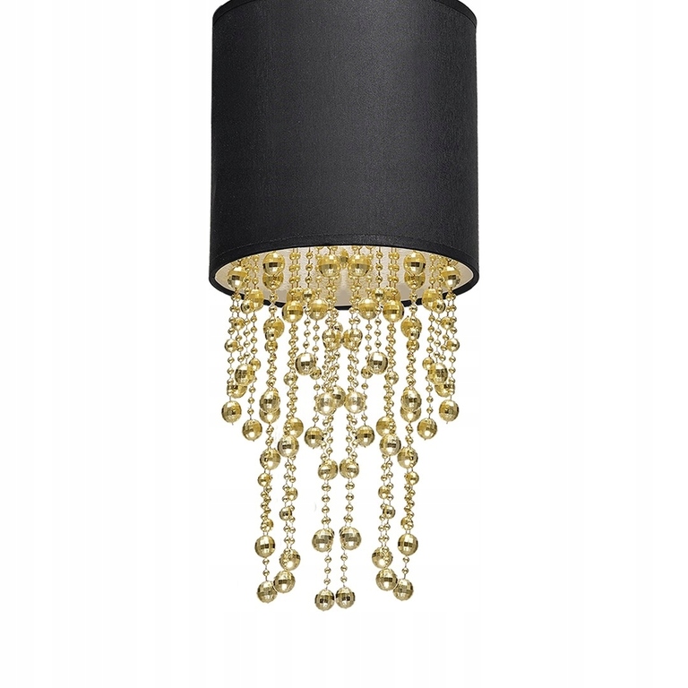 Lampa wisząca Milagro Almeria E27 czarno-złota (3)