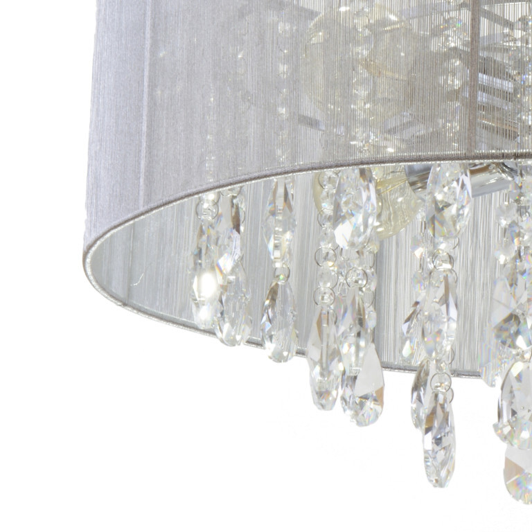 ŻYRANDOL KRYSZTAŁY CHROM LED 5X40W E27 SYBILLA (3)