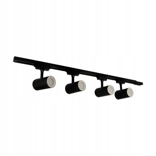 Lampa na szynoprzewodzie 1m zestaw 4xGU10 LUTER (1)