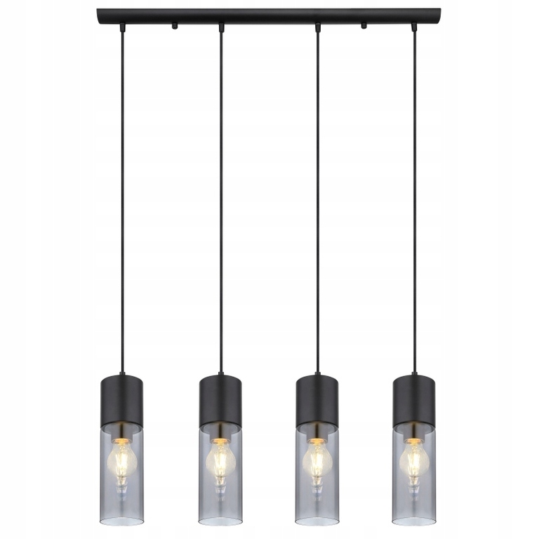 Lampa Zwis Tuba CZARNY MAT ANNIKA 4 (4)