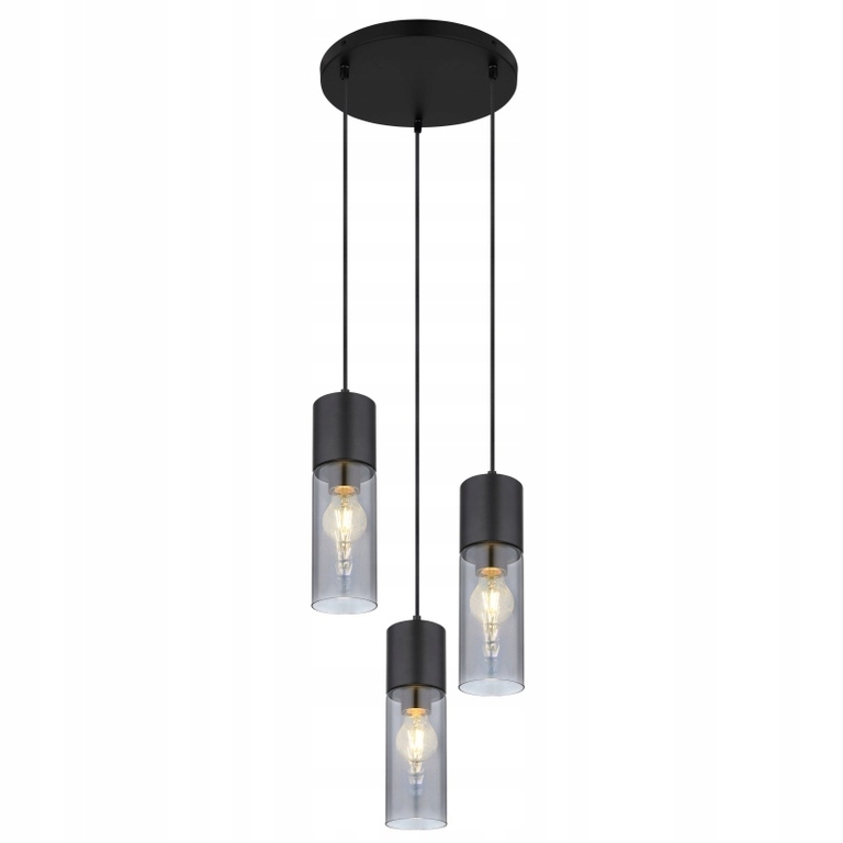 Lampa Zwis Tuba CZARNA MAT ANNIKA 3 (1)