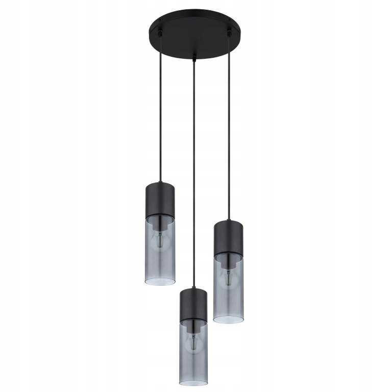 Lampa Zwis Tuba CZARNA MAT ANNIKA 3 (3)