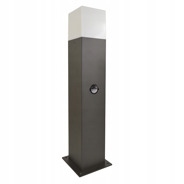Lampa ogrodowa NEW YORK 44 cm czujnik ruchu grafit