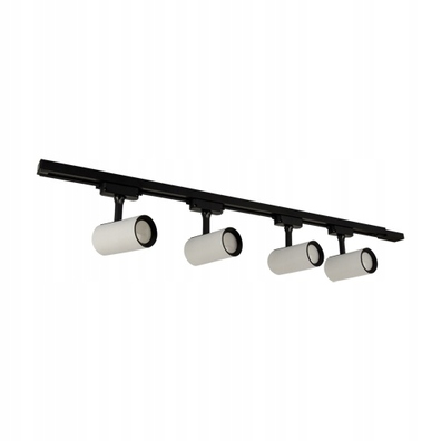 Lampa na szynoprzewodzie 1m zestaw 4xGU10 LUTER