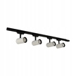 Lampa na szynoprzewodzie 1m zestaw 4xGU10 LUTER