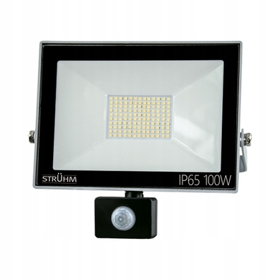 NAŚWIETLACZ KROMA LED 100W GREY 4500K czujnik
