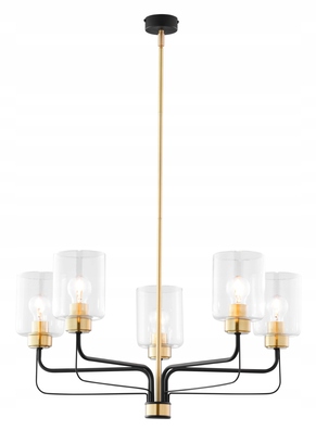 Lampa wisząca Jupiter Ceres CR5 MS 1882 czarna