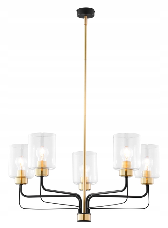Lampa wisząca Jupiter Ceres CR5 MS 1882 czarna