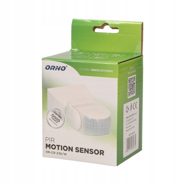 Czujnik ruchu 180st regulacja pionowa i pozioma (2)