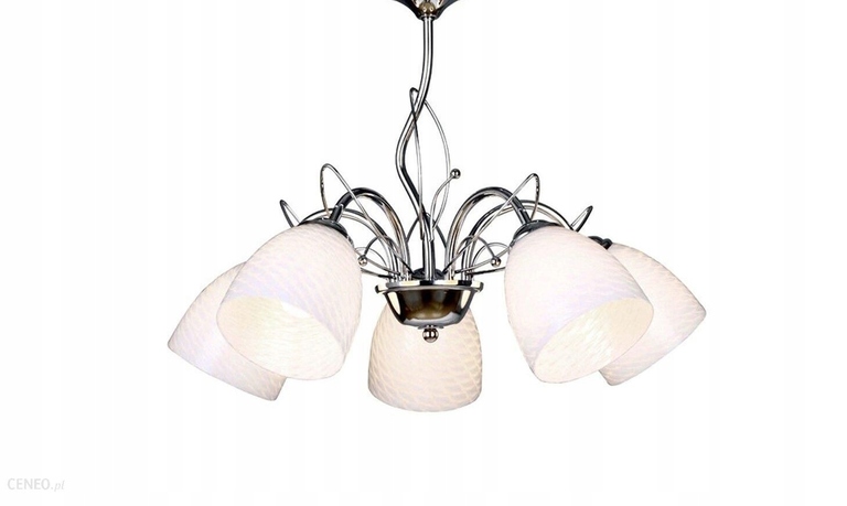 Żyrandol PANDORA chrom 5xE27 LAMPA WISZĄCA