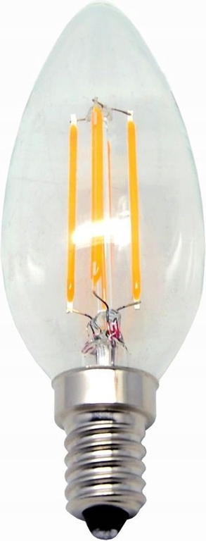 Żarówka LED E14 FILAMENT 3,5W 2900K świeczka