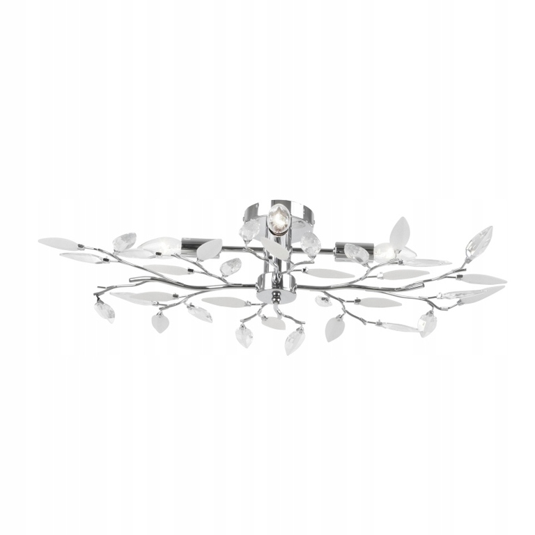 LAMPA SUFITOWA PLAFON ŻYRANDOL LIŚCIE 63160-4 (1)