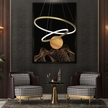 Lampa wisząca ROTONDA GOLD 51W LED 4000K (4)