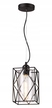 LAMPA WISZĄCA ZWIS POJEDYNCZA E27 EZRA METAL/SZKŁO